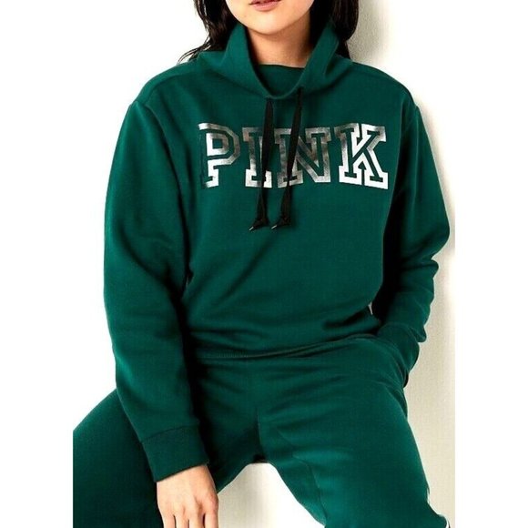 Victoria's Secret PINK EVERYDAY LOUNGE COWL NECK PULLOVER - Picture 4 of 5